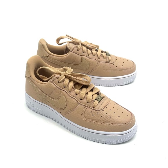 Nike Shoes - Nike Air Force 1 '07 PRM Sneaker in Vachetta Tan/White